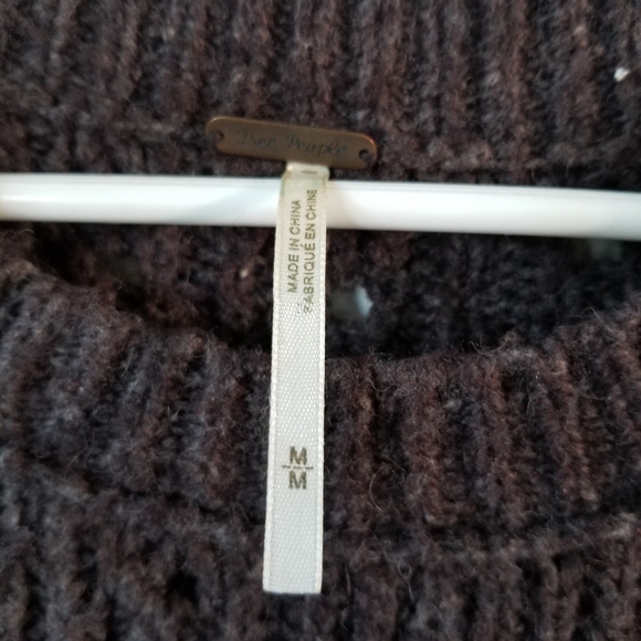 Free People Wool/Cotton Blend Sweater - Picture 4 of 9